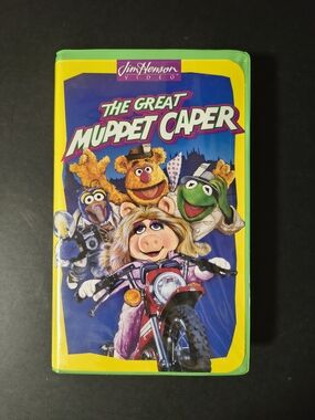 The Great Muppet Caper VHS Video 1993 Vintage Muppets Puppets Movie